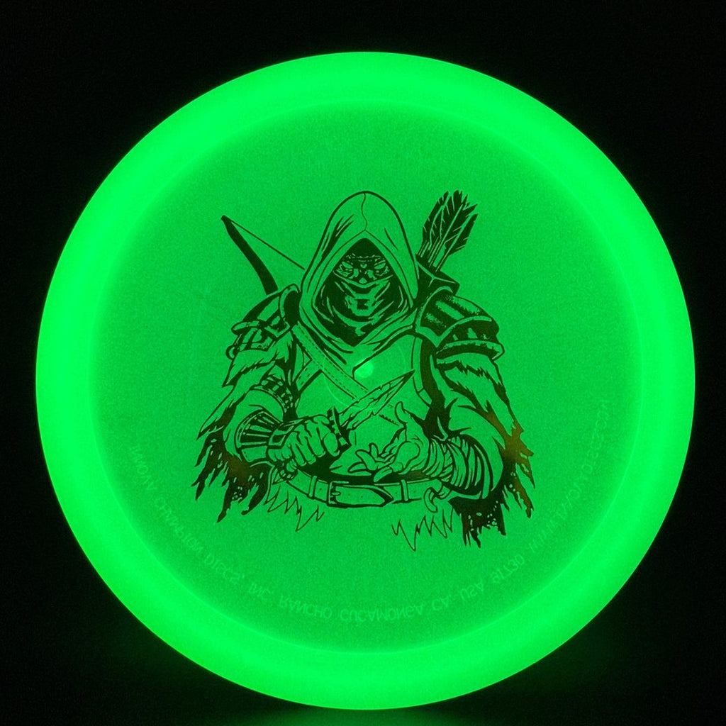 Classic Glow Champion Fairway Disc - Dark Rebel
