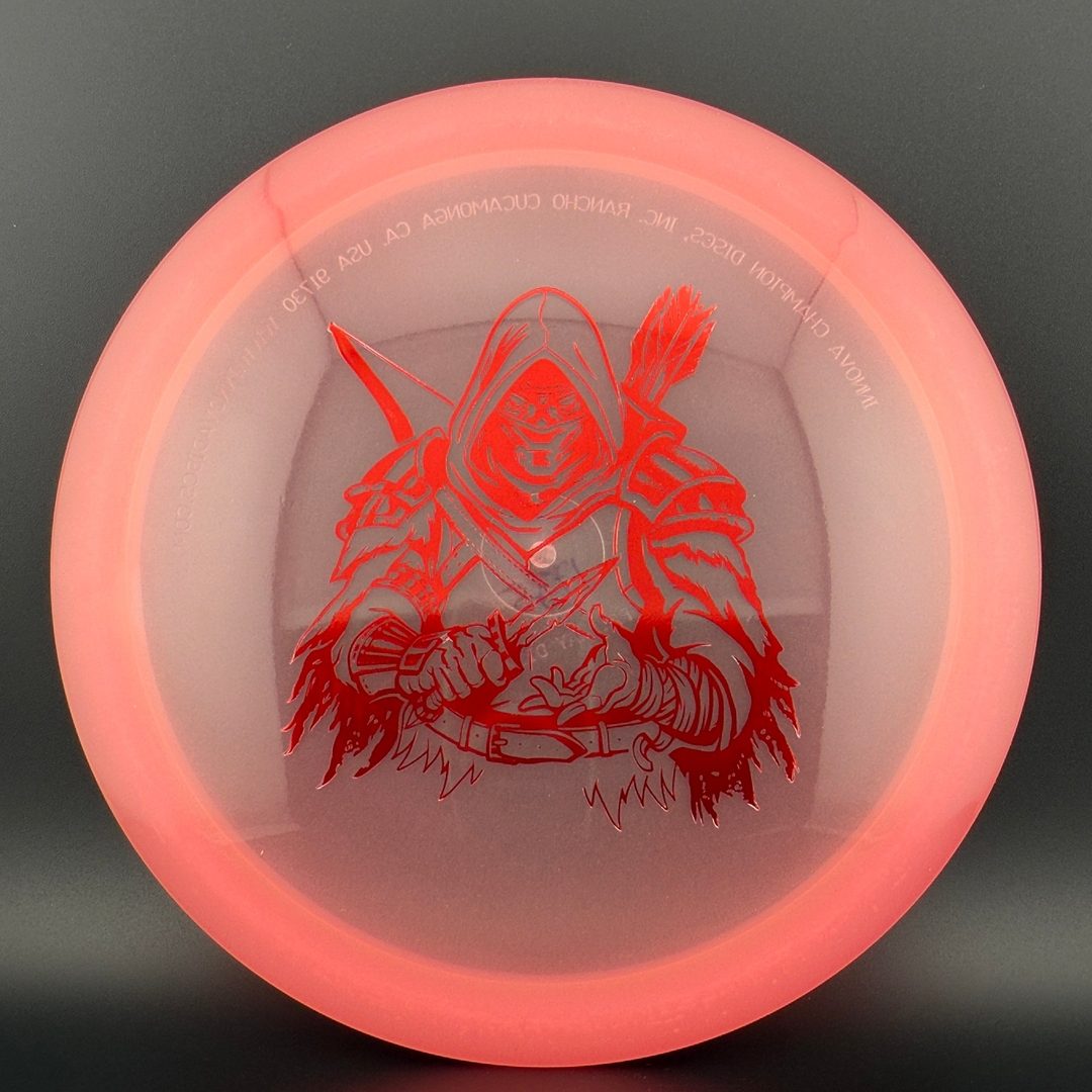 Classic Glow Champion Fairway Disc - Dark Rebel