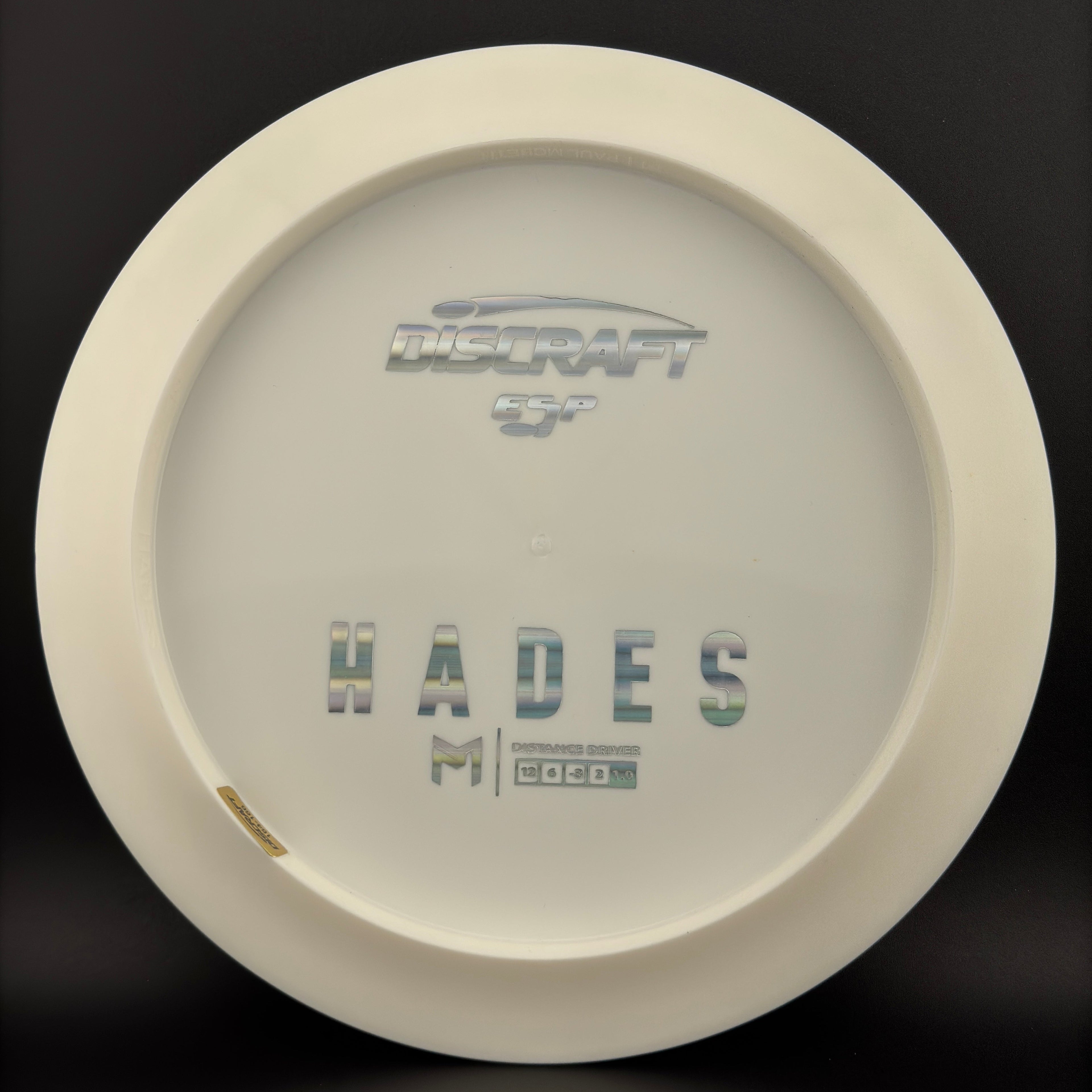 White ESP Hades - Bottom Stamp Dyer's Delight - Paul McBeth
