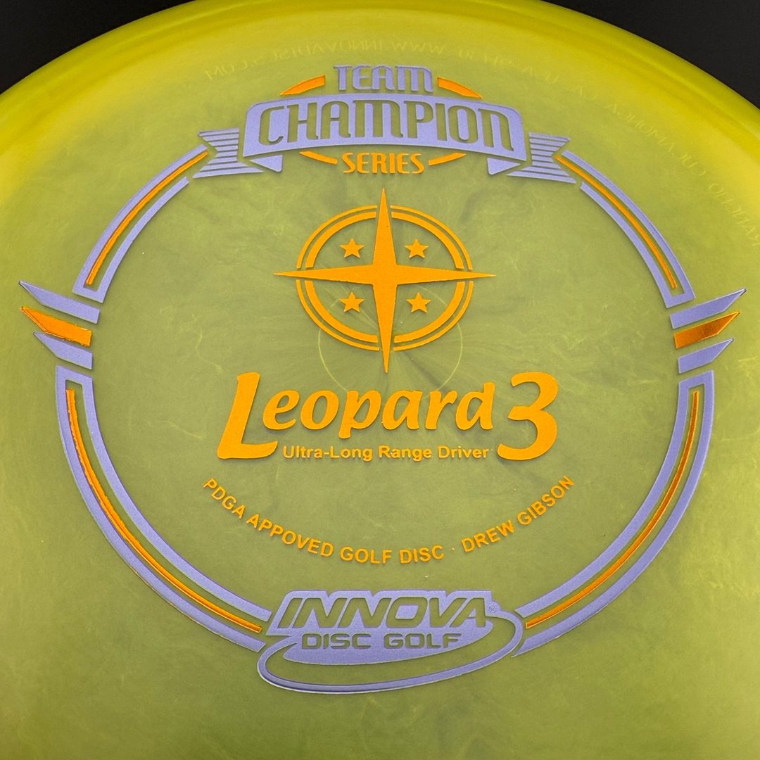 Luster Champion Leopard3 - 2018 "Appoved" Run *Gibson Stash*