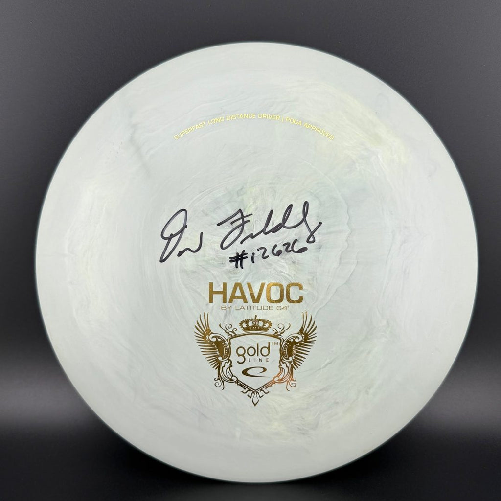 Swirly Gold Havoc *Signed* - PFN - Dave Feldberg *Used