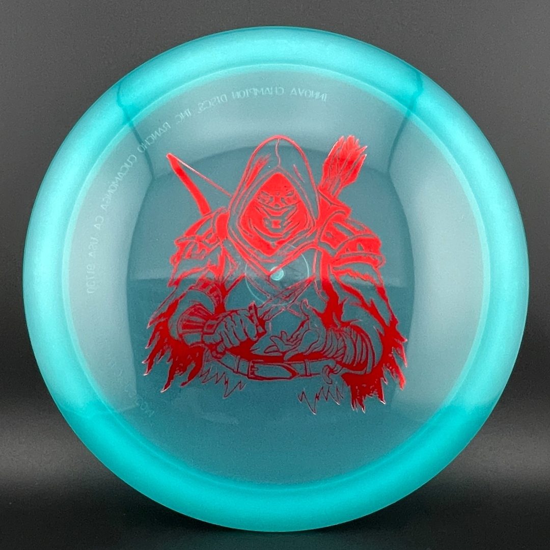 Classic Glow Champion Fairway Disc - Dark Rebel