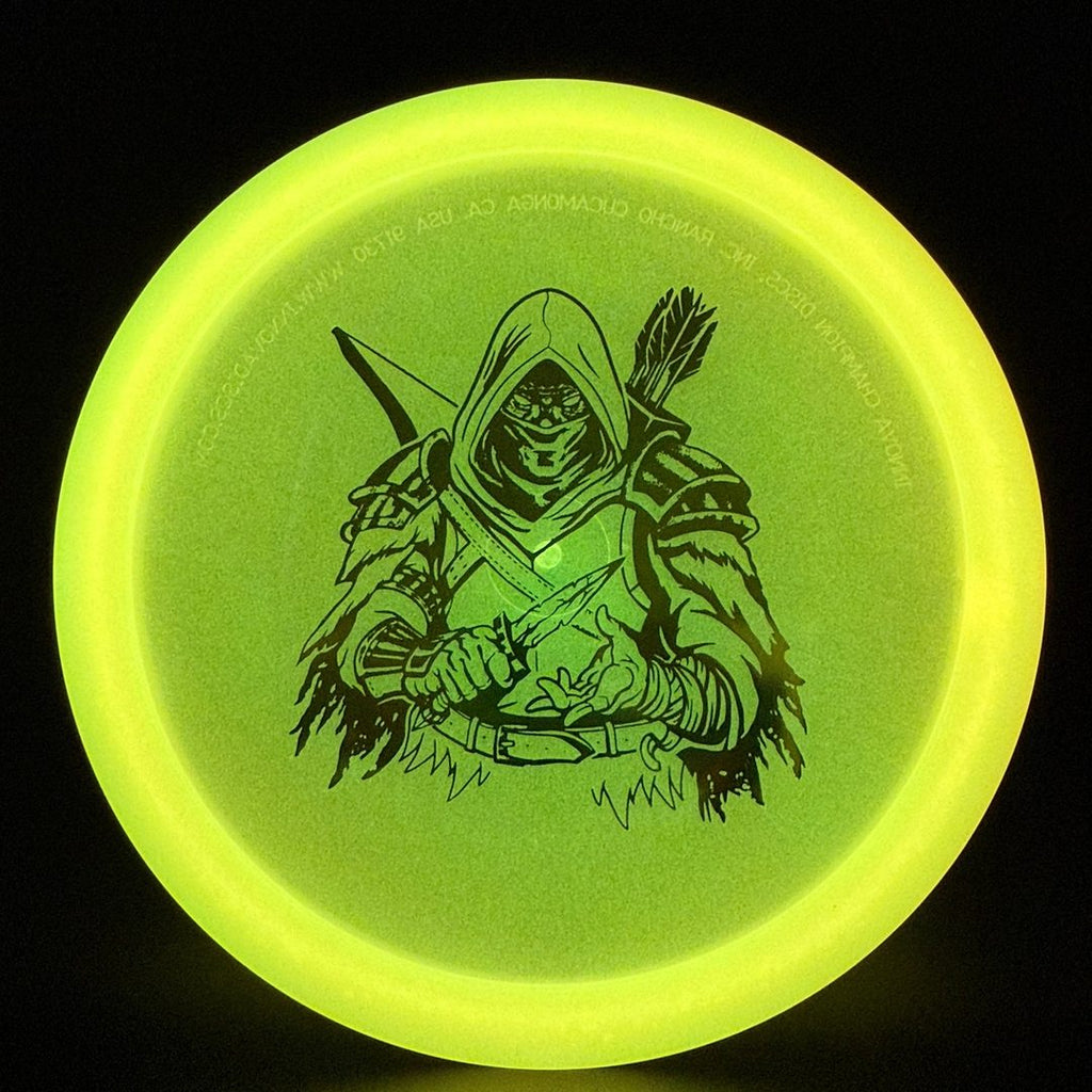 Classic Glow Champion Fairway Disc - Dark Rebel
