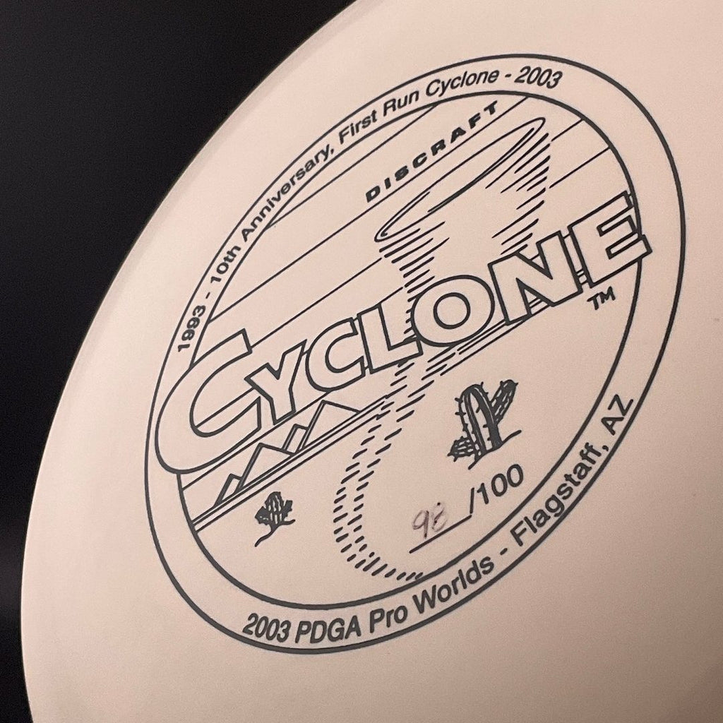 Elite X Cyclone - 2003 Pro Worlds - 10th Anniversary First Run *Speedy Vault*