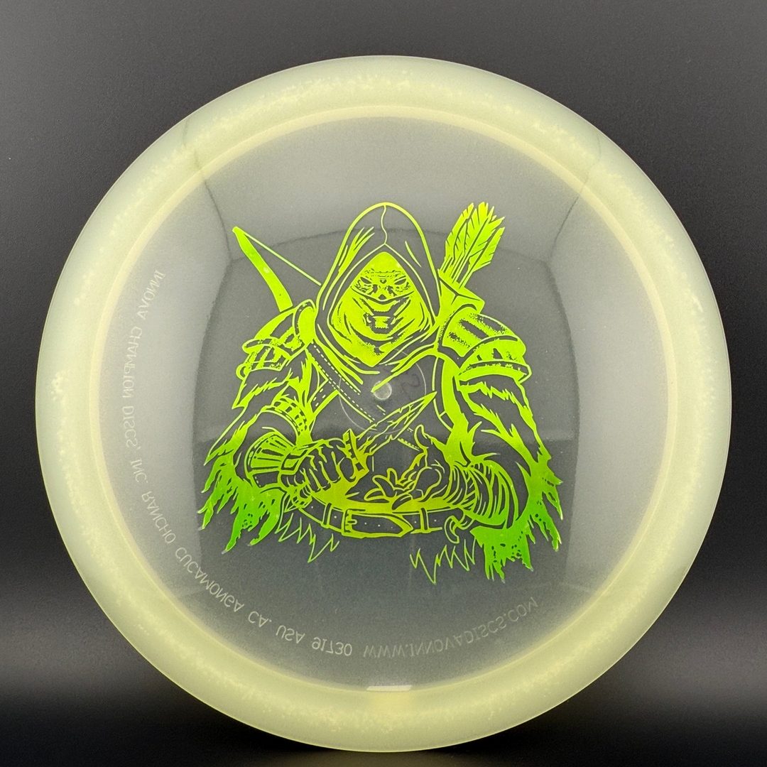 Classic Glow Champion Fairway Disc - Dark Rebel