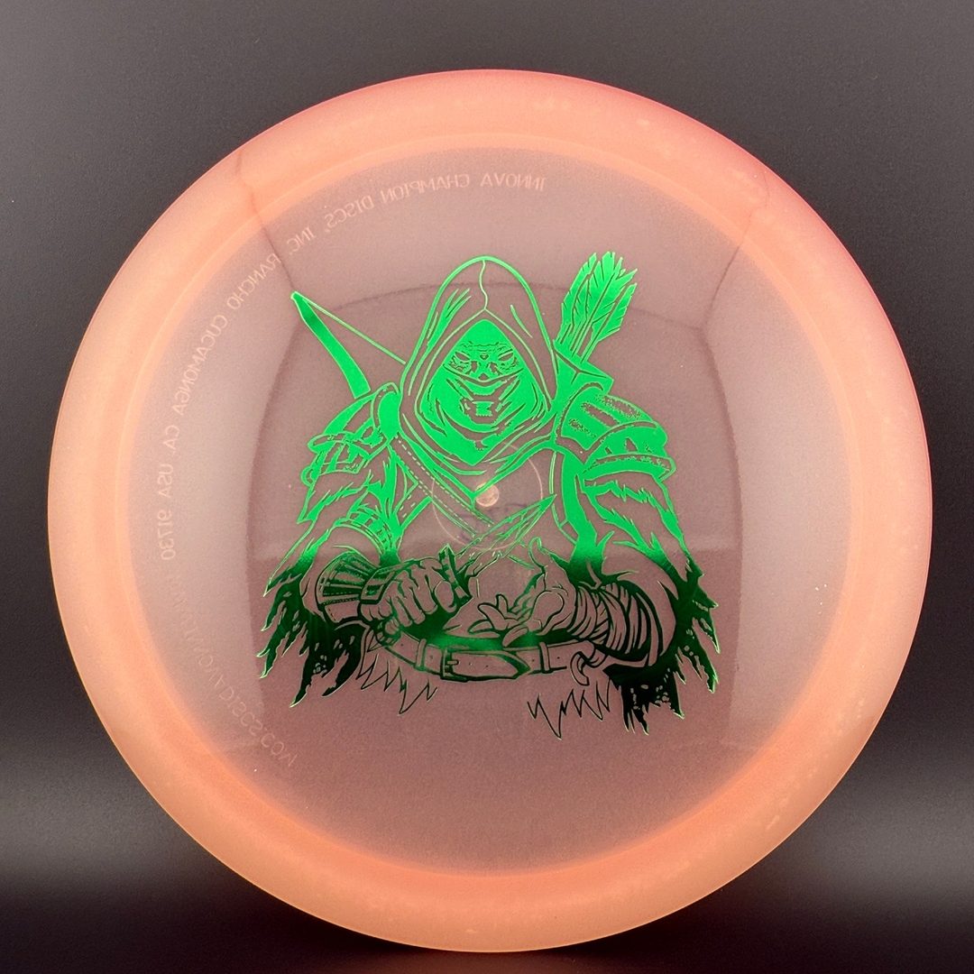 Classic Glow Champion Fairway Disc - Dark Rebel