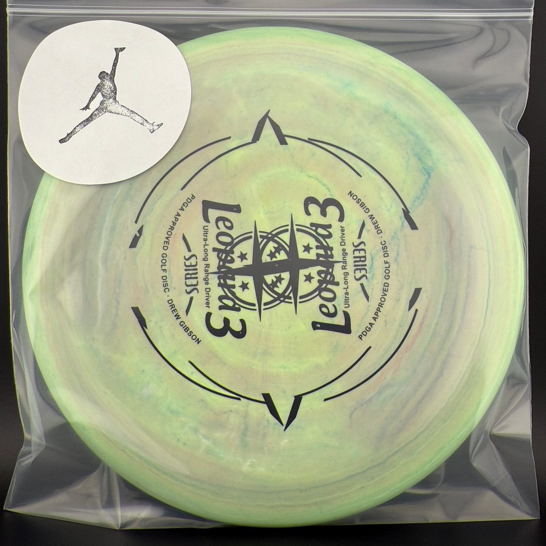 Galactic McPro Aviar - Drew Gibson Leopard3 Stamp *Gibson Stash*