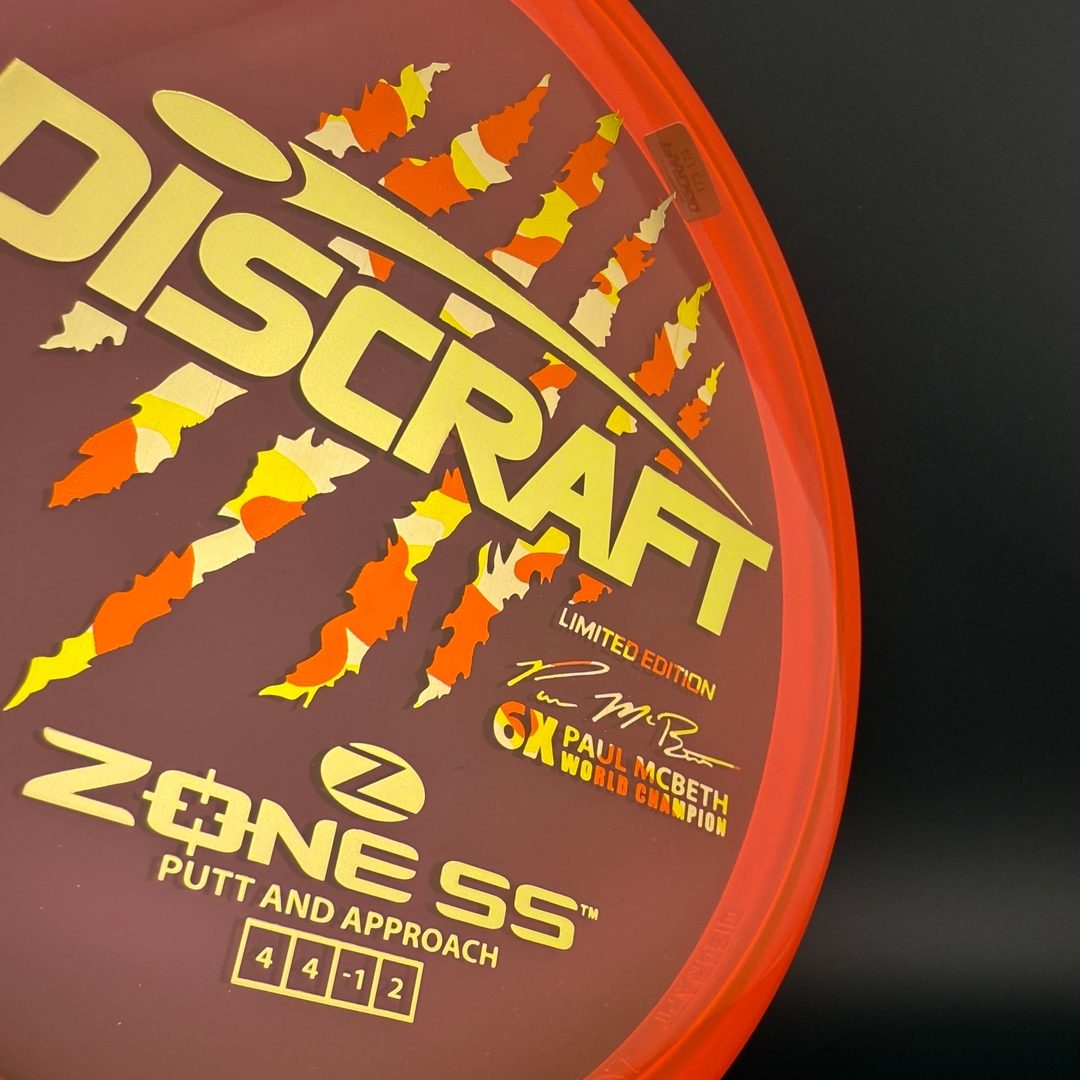 Z Zone SS - Paul McBeth 6x Claws Limited Edition