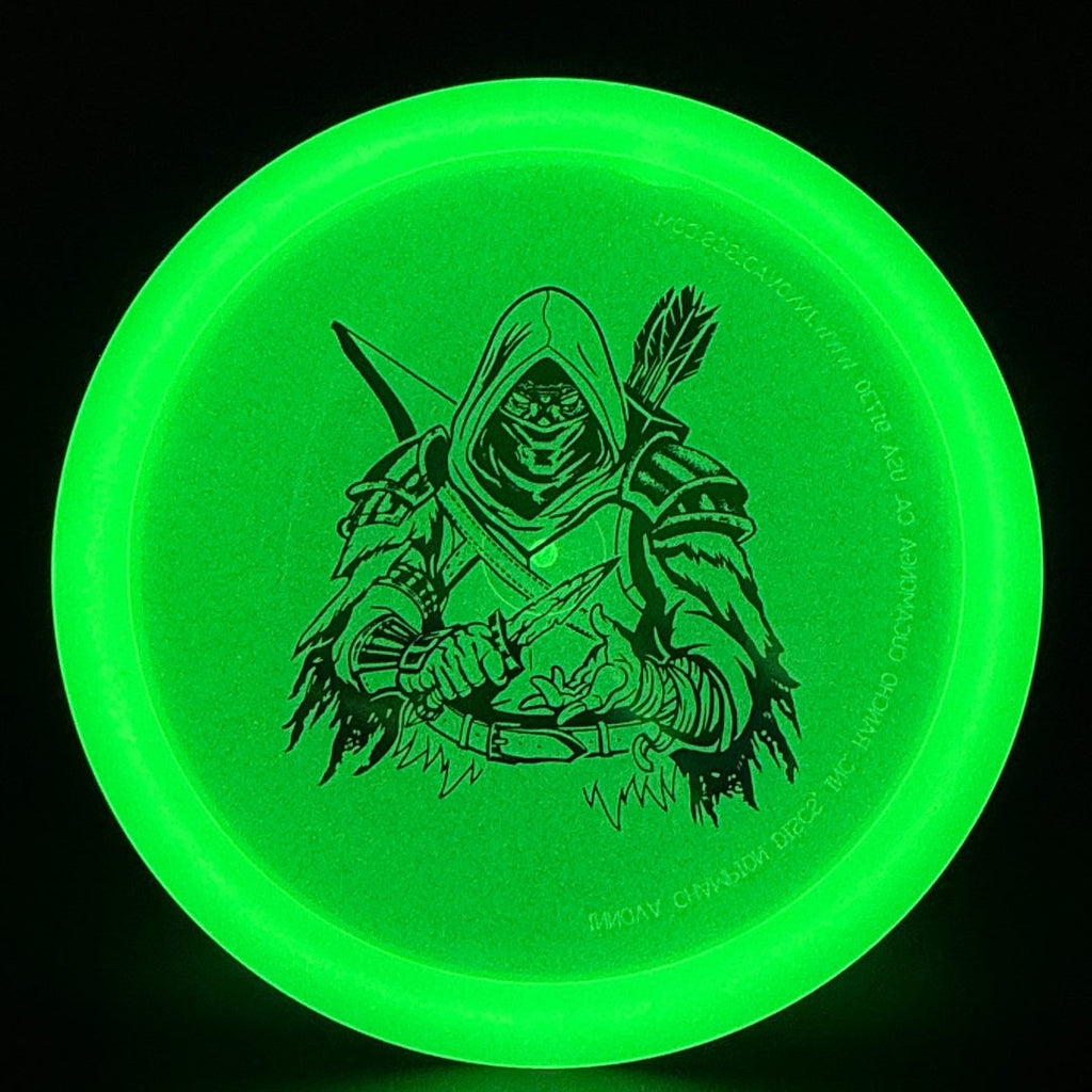 Classic Glow Champion Fairway Disc - Dark Rebel