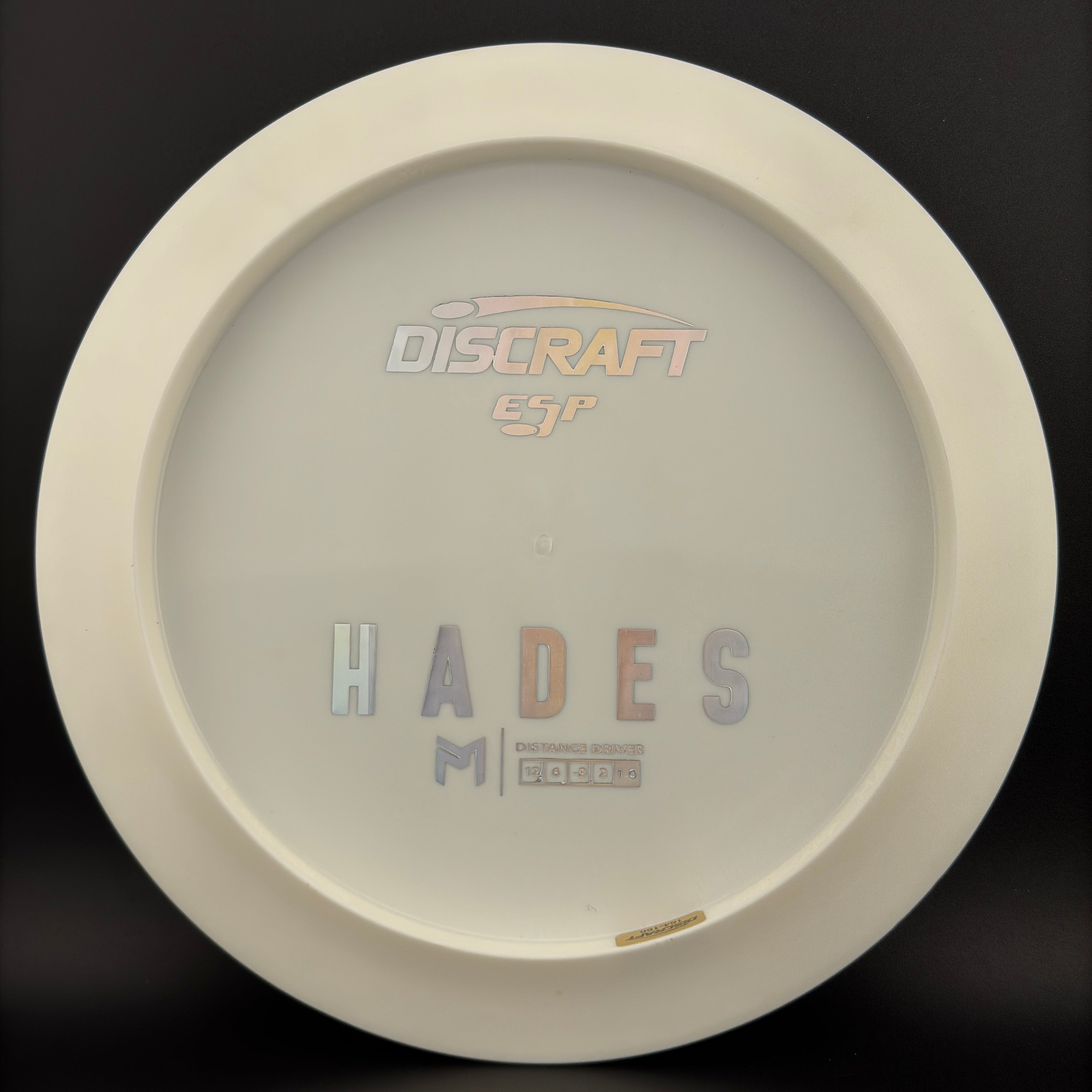 White ESP Hades - Bottom Stamp Dyer's Delight - Paul McBeth