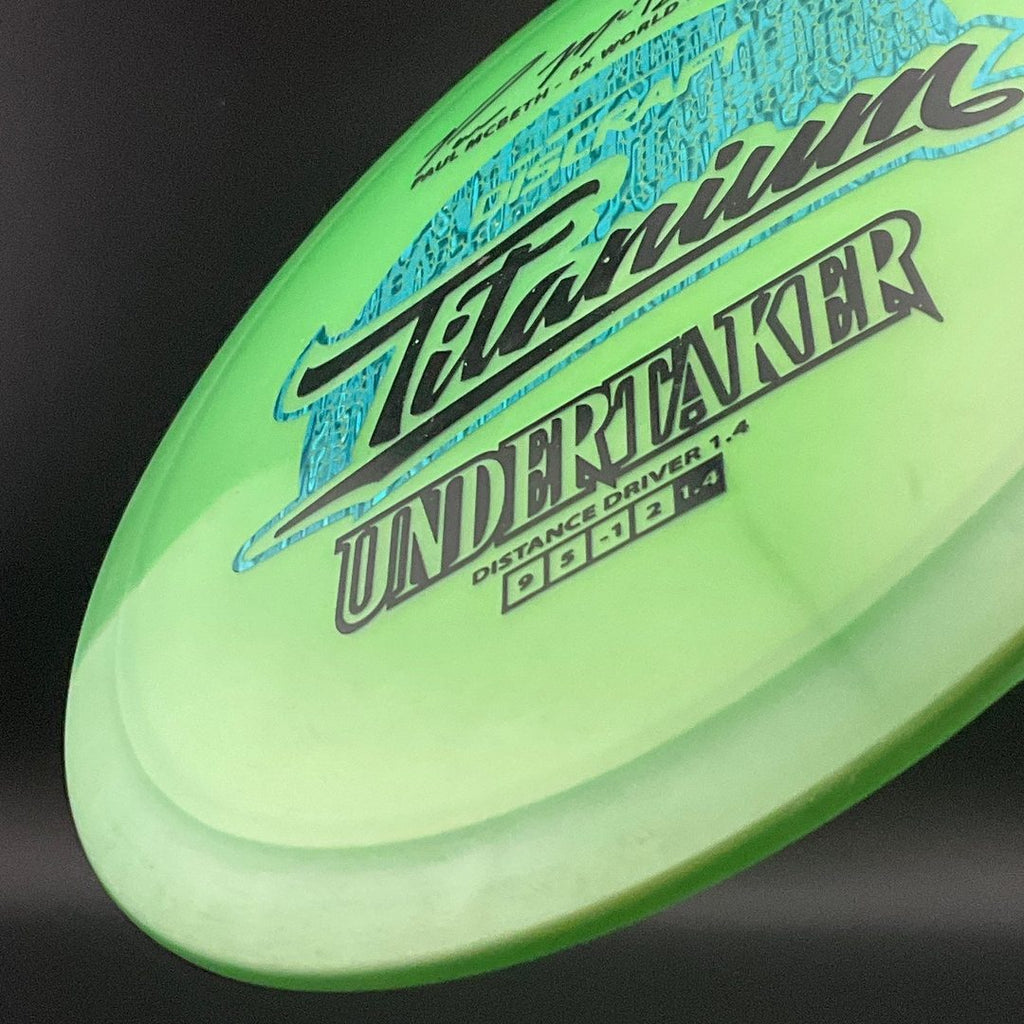 Titanium Undertaker - *Lightly Used* Paul McBeth 5x - 2021 Edition