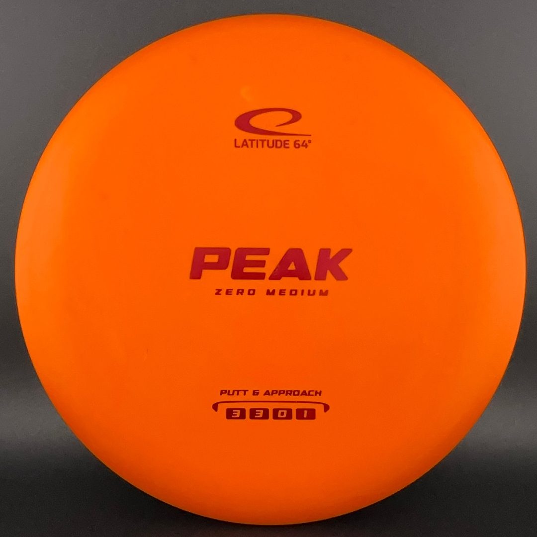 Zero Medium Peak - First Run