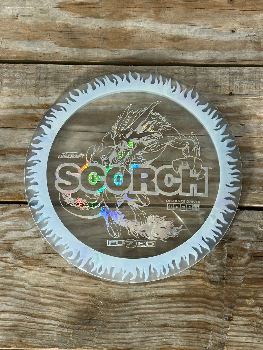 Fuzed Z Scorch with Flame Pattern