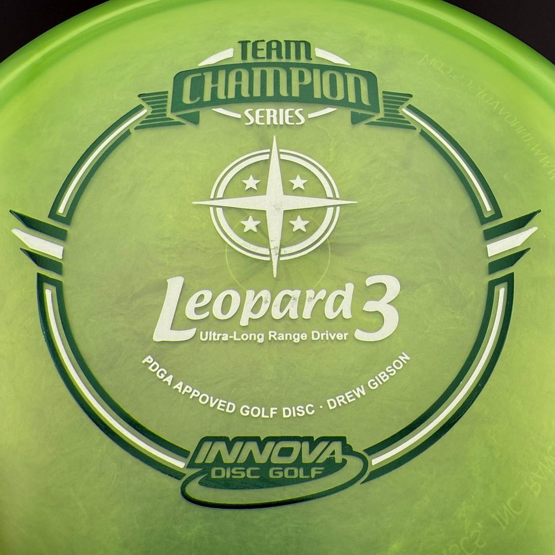 Luster Champion Leopard3 - 2018 "Appoved" Run *Gibson Stash*
