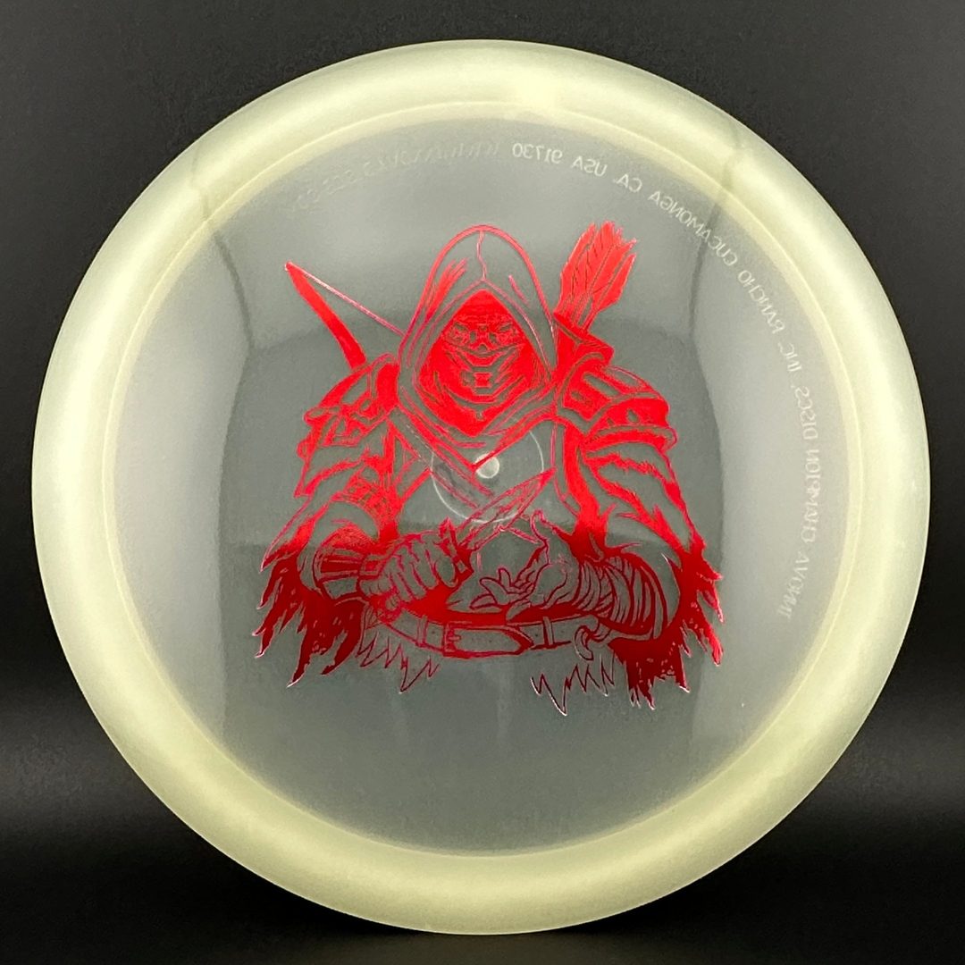 Classic Glow Champion Fairway Disc - Dark Rebel