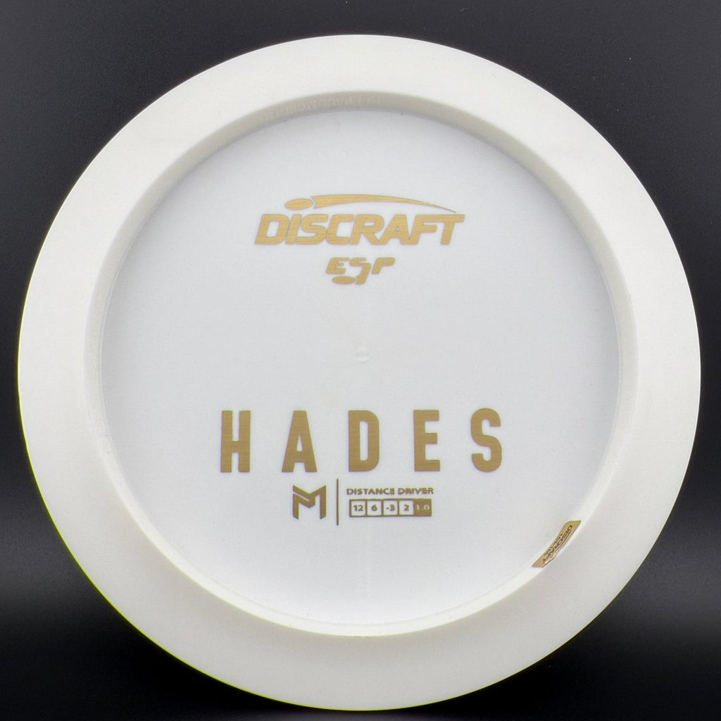 White ESP Hades - Bottom Stamp Dyer's Delight - Paul McBeth