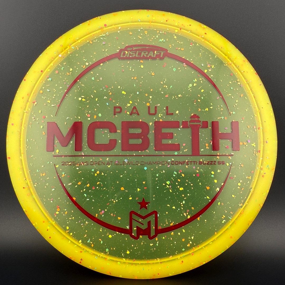 Confetti Z Buzzz SS - Paul McBeth 2025 LWS Open