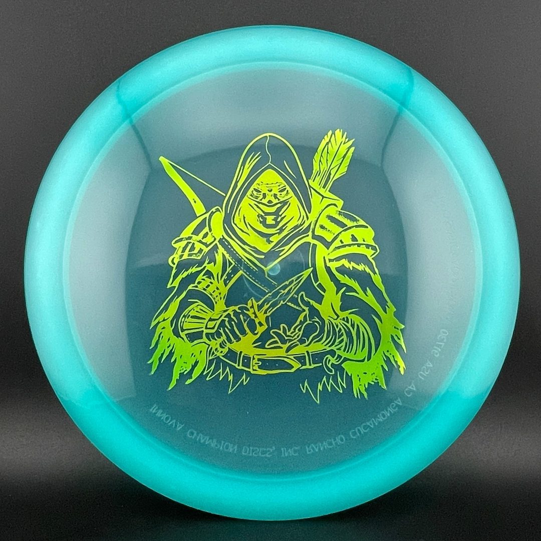 Classic Glow Champion Fairway Disc - Dark Rebel