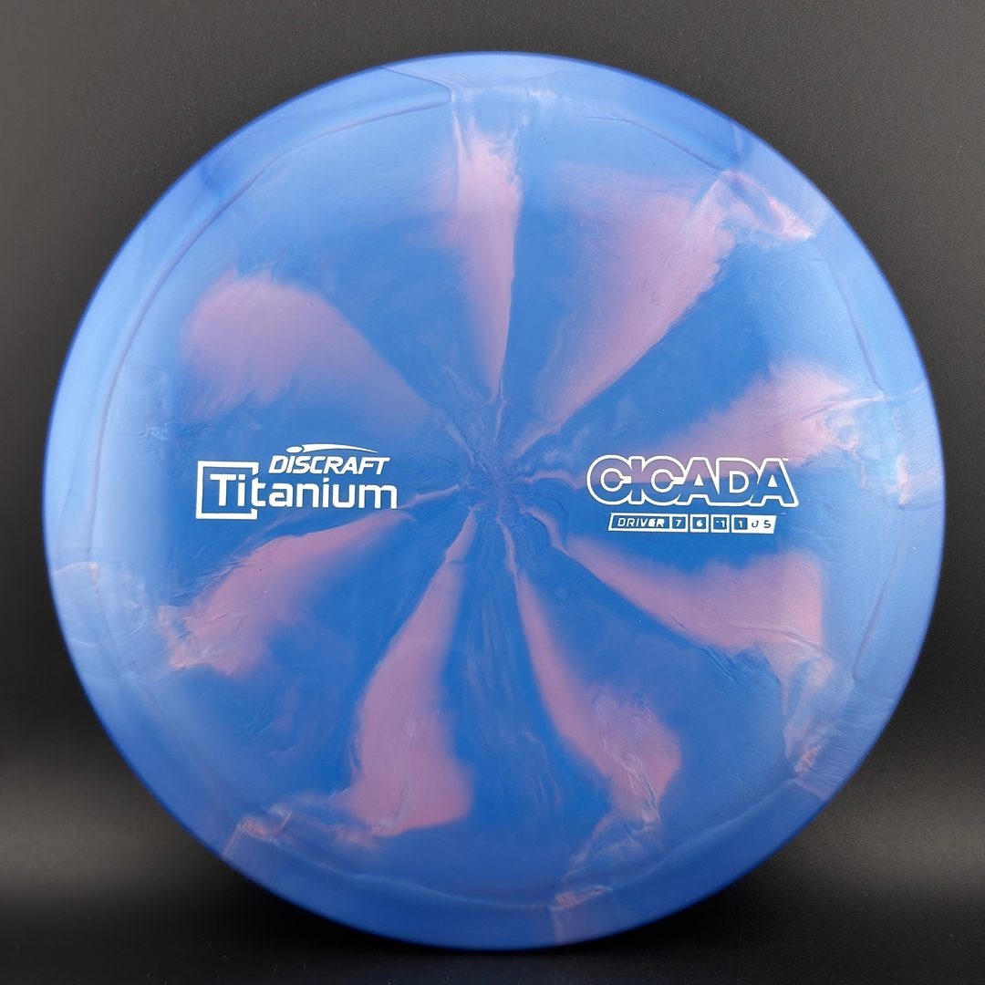 Titanium Swirl Cicada