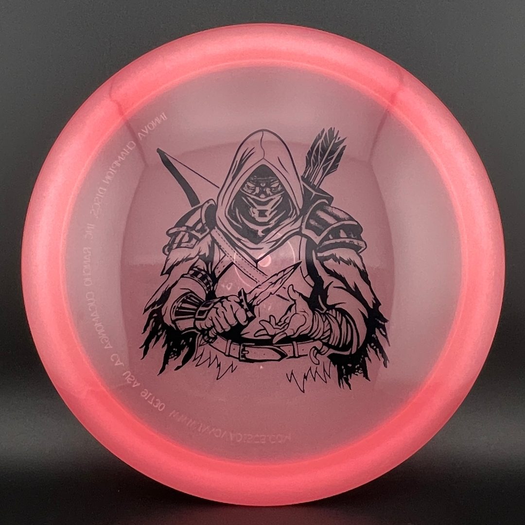 Classic Glow Champion Fairway Disc - Dark Rebel