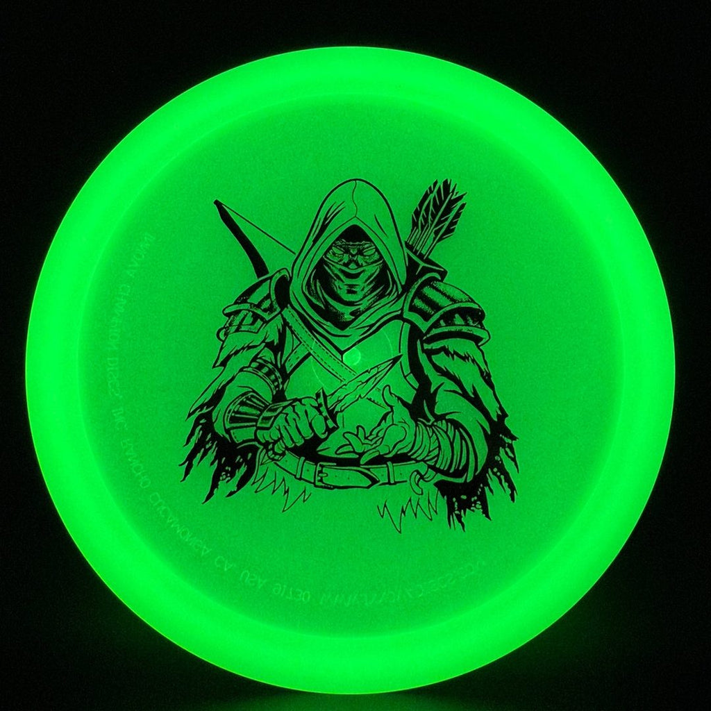 Classic Glow Champion Fairway Disc - Dark Rebel