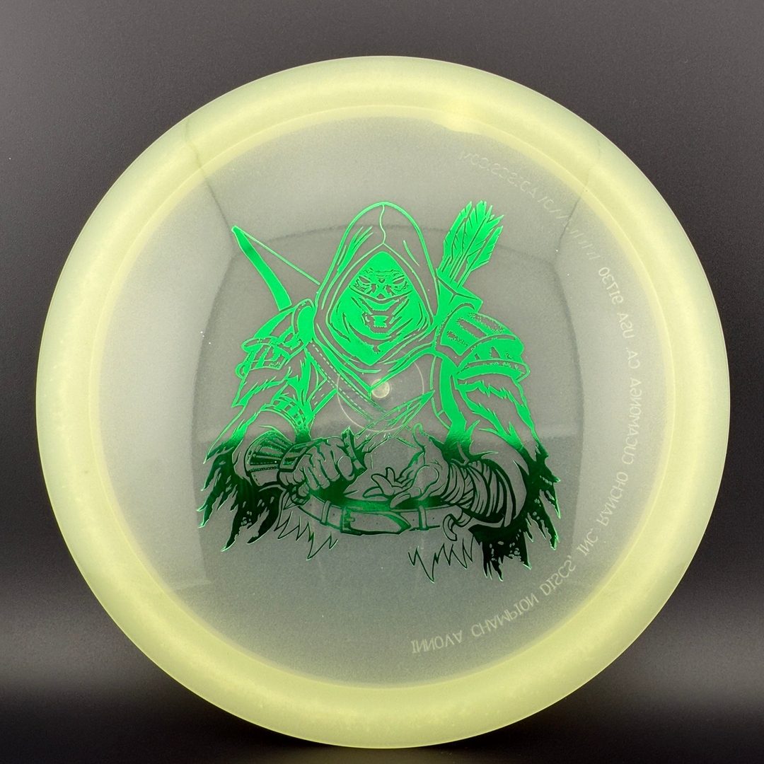 Classic Glow Champion Fairway Disc - Dark Rebel
