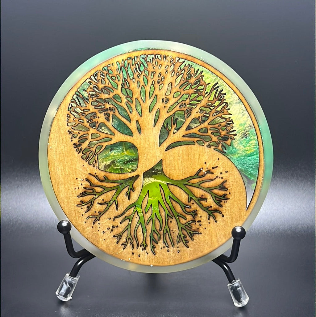 Wiser Hyzer Custom Glow Resin Mini - Tree Of Life