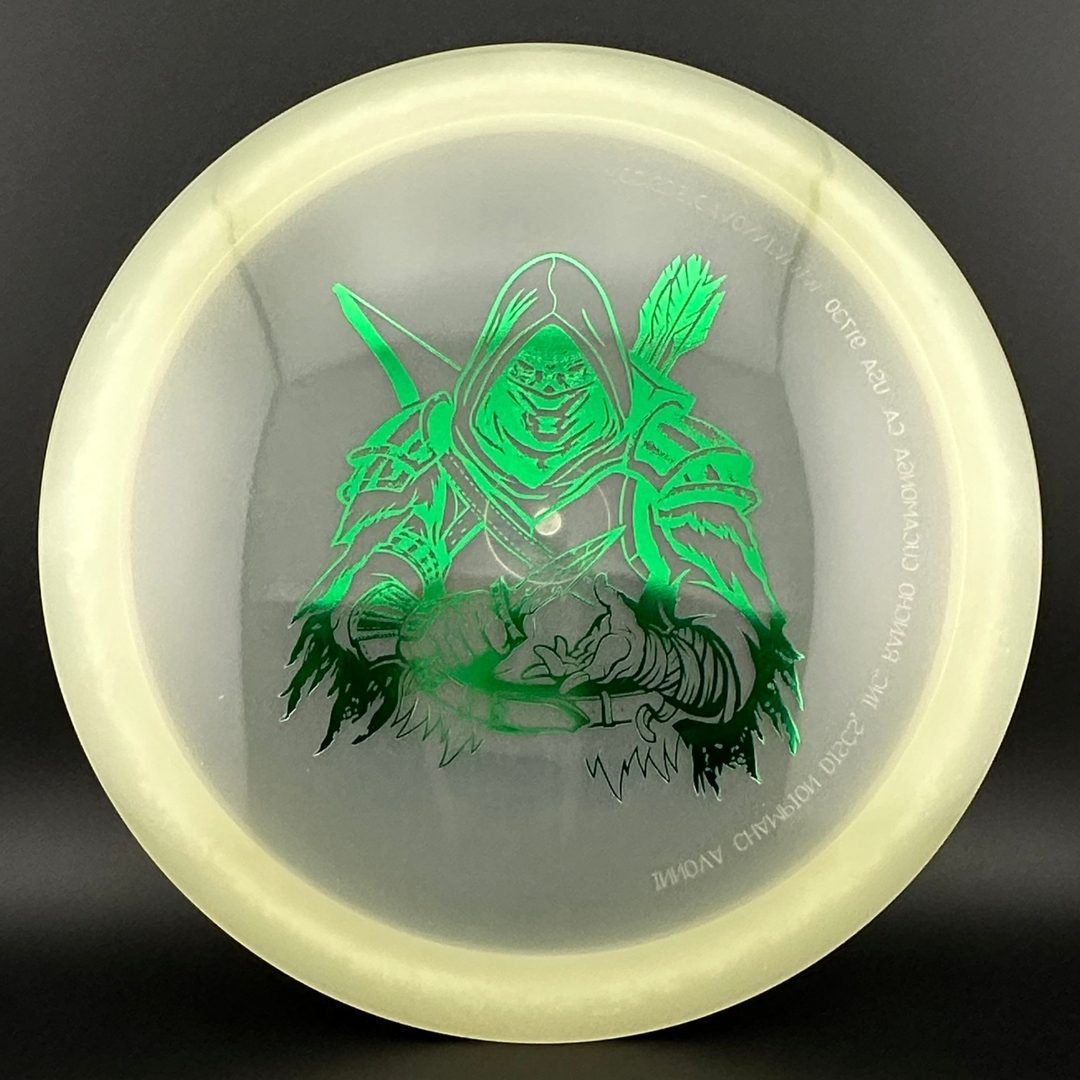 Classic Glow Champion Fairway Disc - Dark Rebel