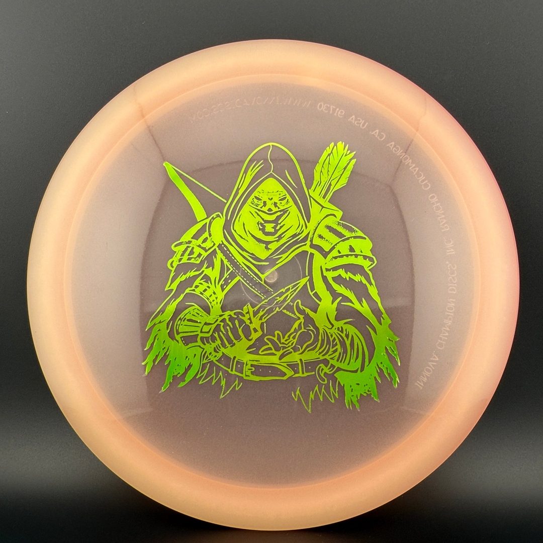 Classic Glow Champion Fairway Disc - Dark Rebel