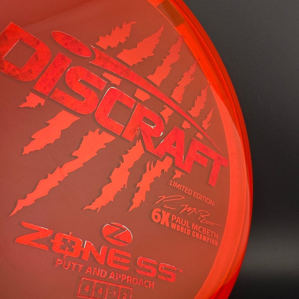 Z Zone SS - Paul McBeth 6x Claws Limited Edition