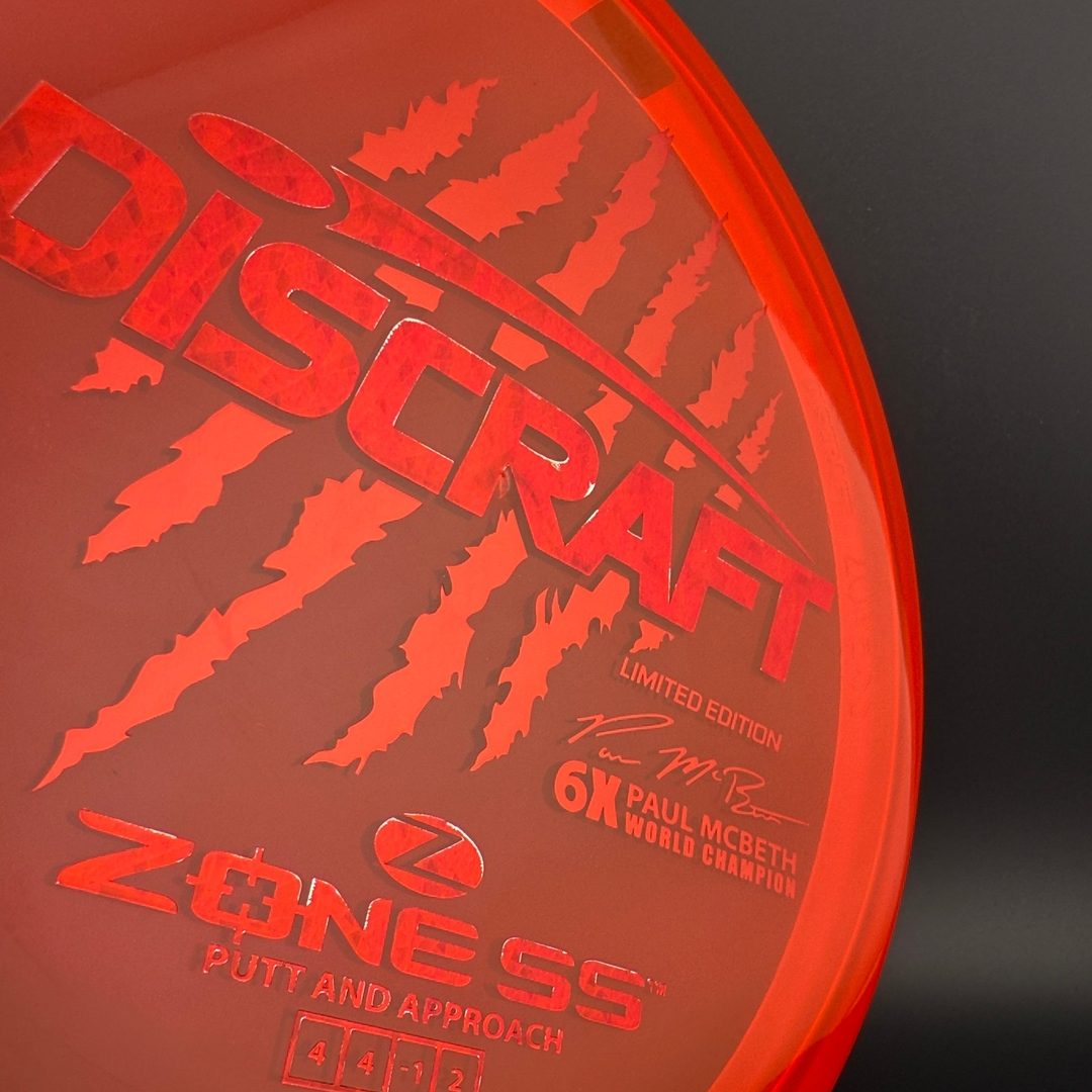 Z Zone SS - Paul McBeth 6x Claws Limited Edition