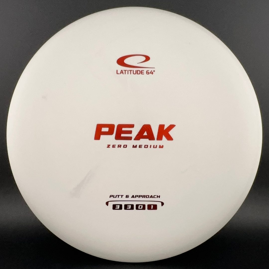 Zero Medium Peak - First Run