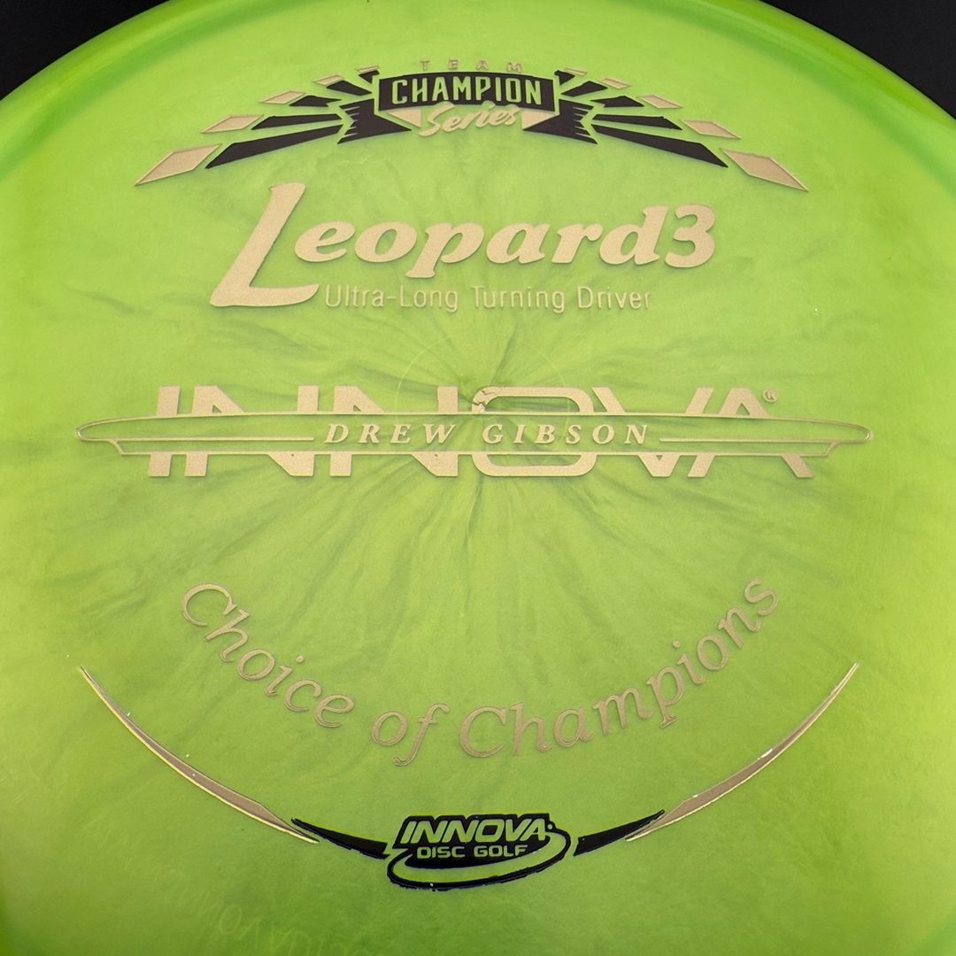 Luster Champion Leopard3 - 2019 Team Champion Jumpman *Gibson Stash*