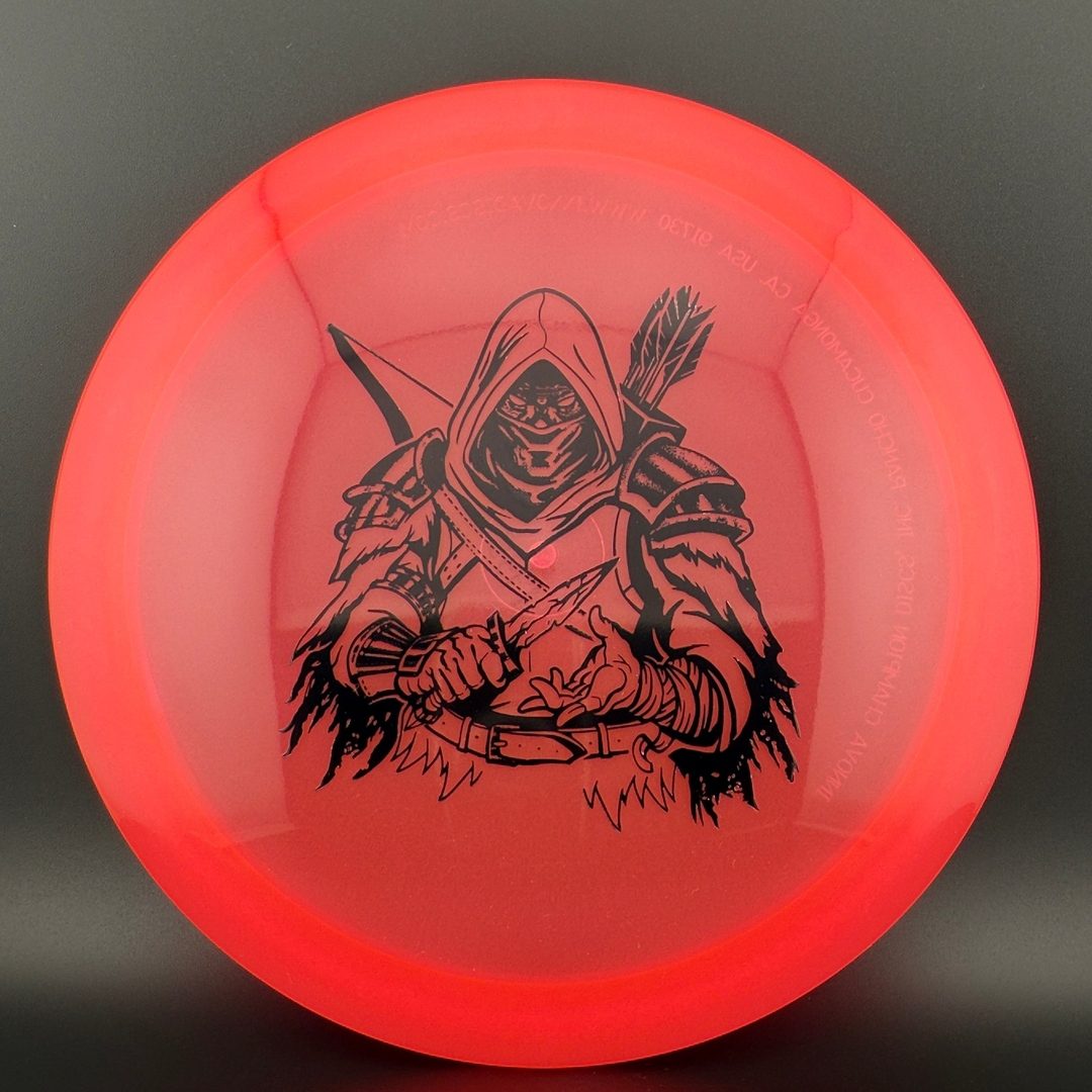 Classic Glow Champion Fairway Disc - Dark Rebel