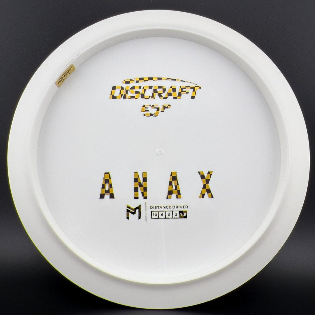 White ESP Anax - Bottom Stamp Dyer's Delight - Paul McBeth