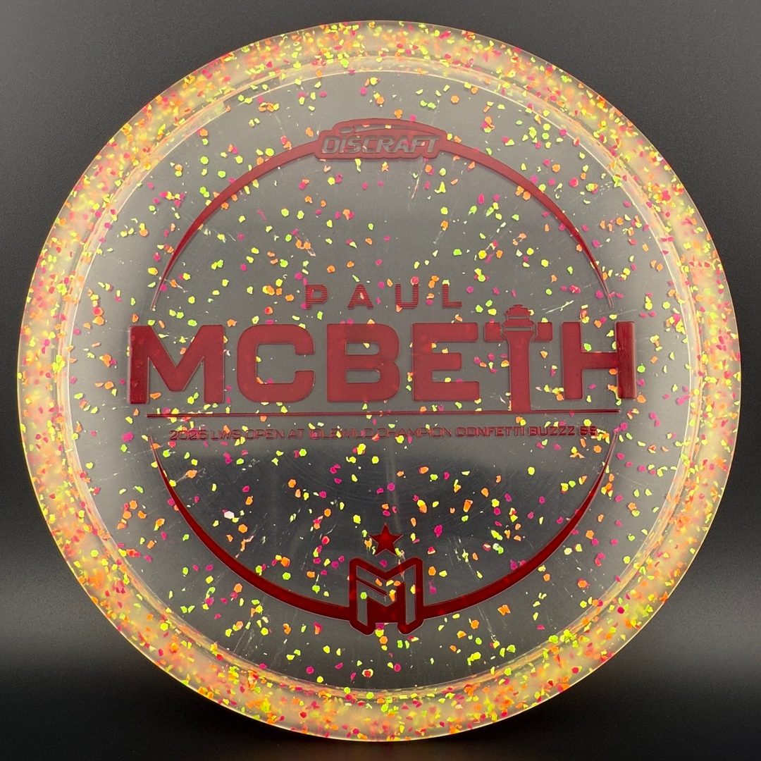 Confetti Z Buzzz SS - Paul McBeth 2025 LWS Open