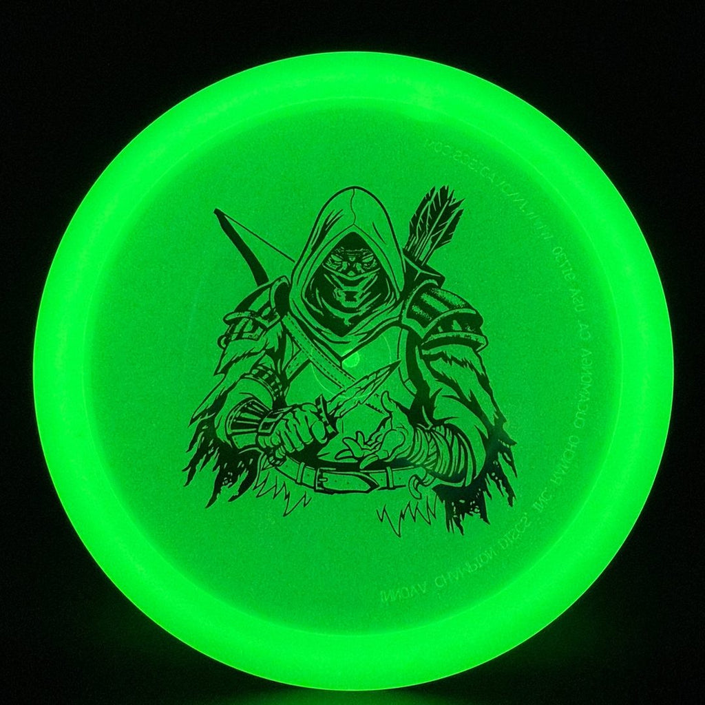 Classic Glow Champion Fairway Disc - Dark Rebel