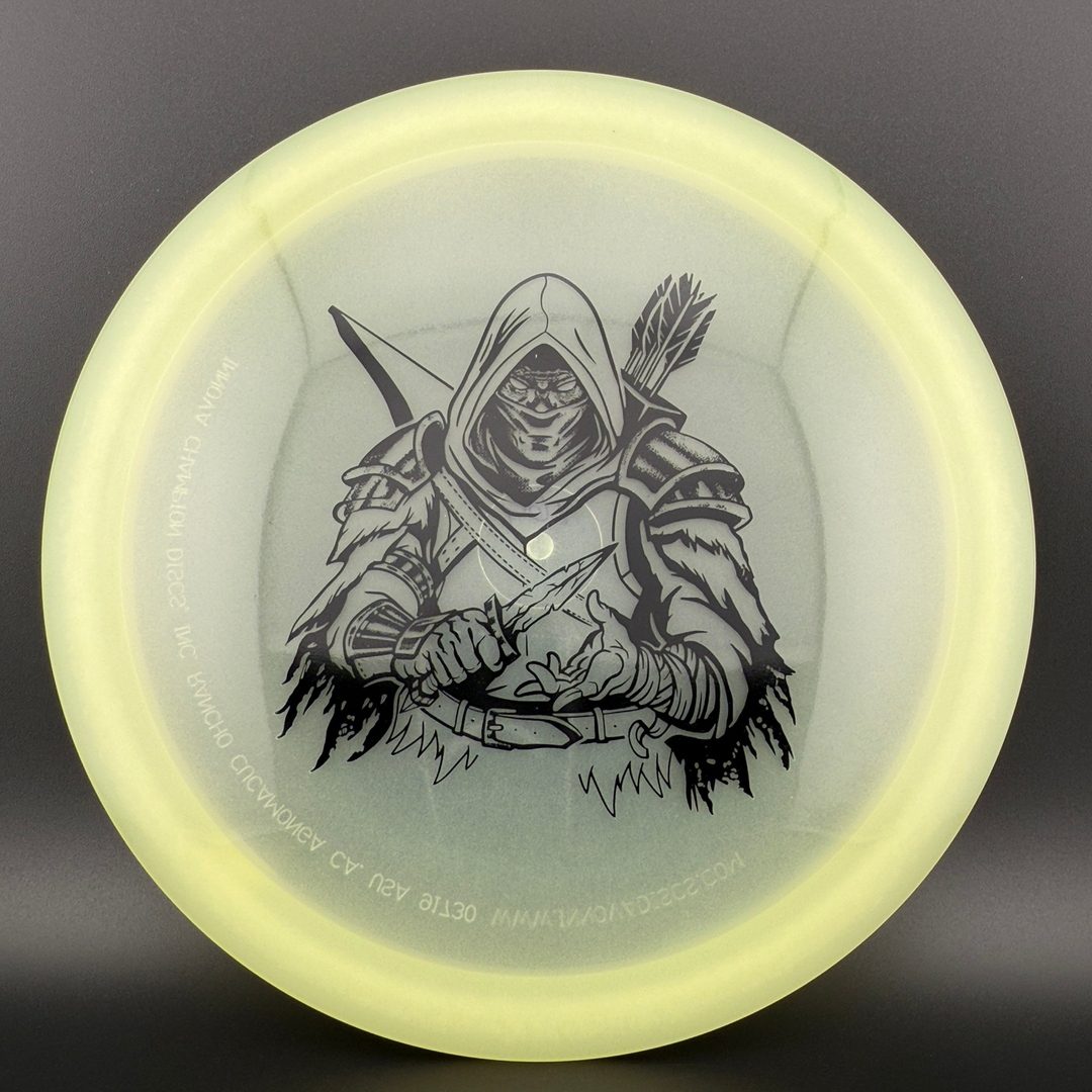 Classic Glow Champion Fairway Disc - Dark Rebel