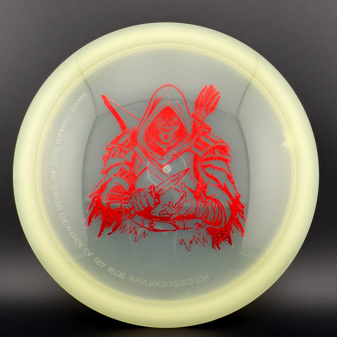 Classic Glow Champion Fairway Disc - Dark Rebel