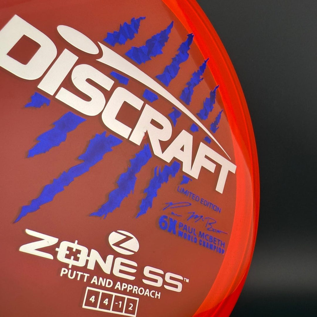 Z Zone SS - Paul McBeth 6x Claws Limited Edition