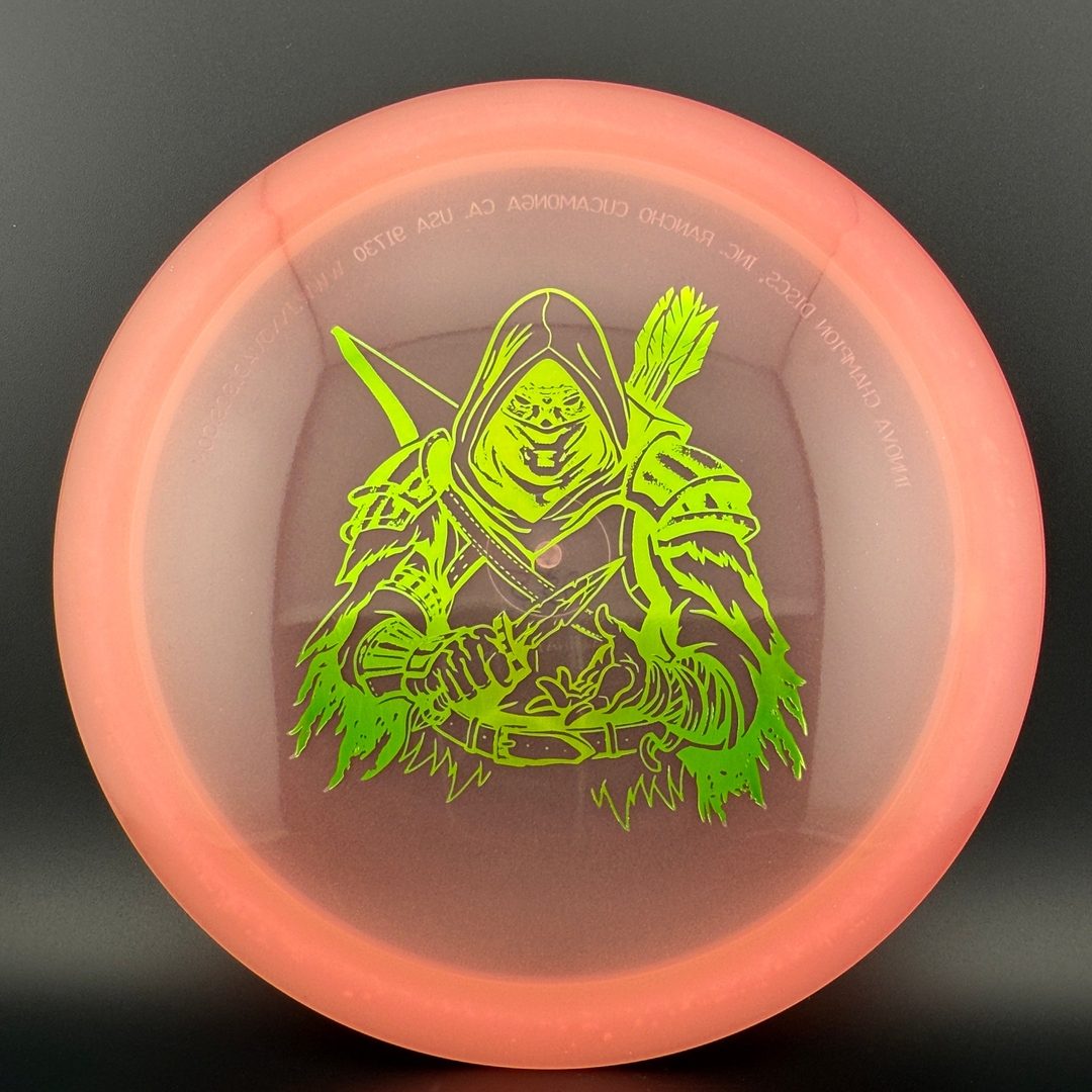 Classic Glow Champion Fairway Disc - Dark Rebel