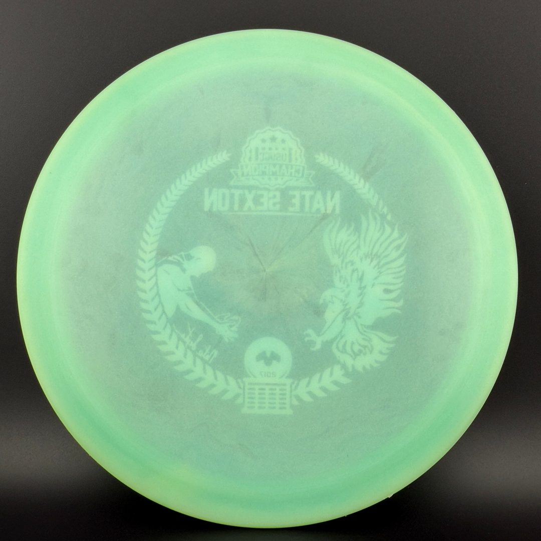 2017 Glow Champion Firebird - Nate Sexton Bottom Stamp No USA Embossing