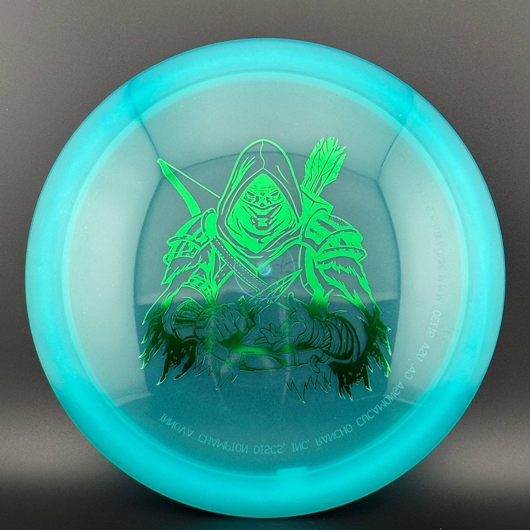 Classic Glow Champion Fairway Disc - Dark Rebel