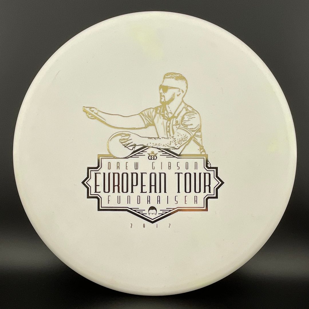 BT Hard Harp - 2012 Drew Gibson European Tour Fundraiser Stamp *Gibson Stash*