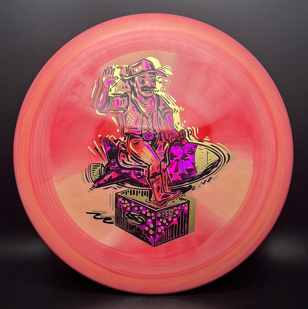 Bravo Chupacabra - "Ride Em Rocket Cowboy" Triple Foil